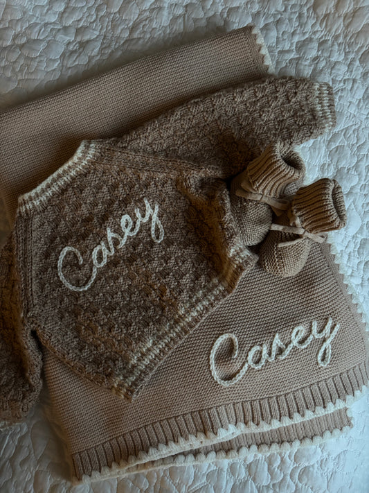 Trim Edge Blanket - name only