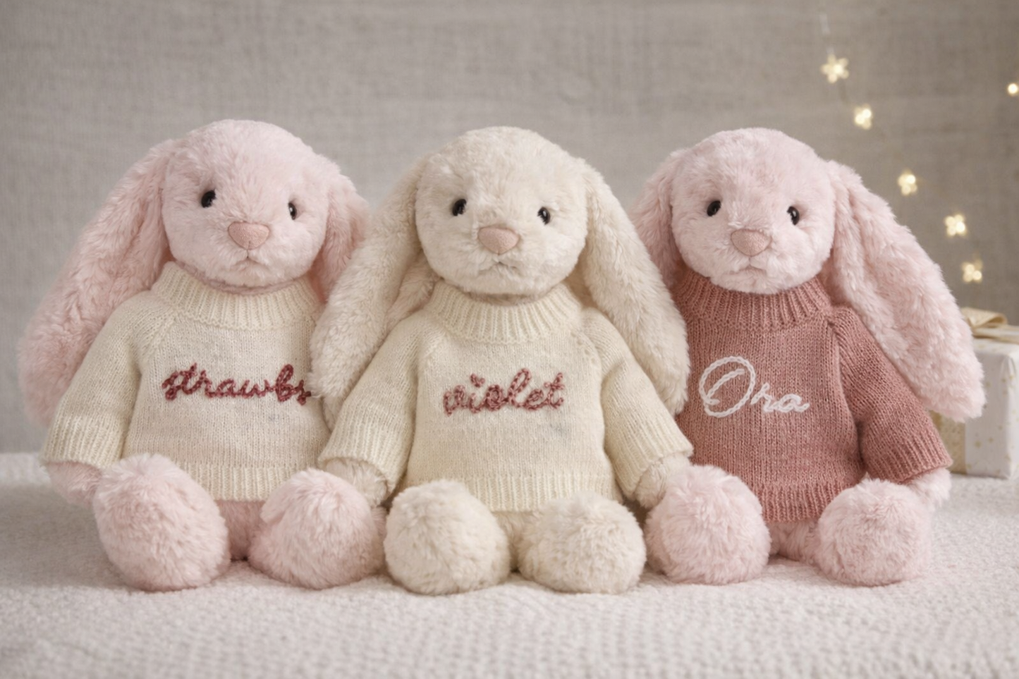 NEW JELLYCAT JUMPERS! personalised