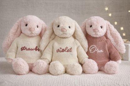 NEW JELLYCAT JUMPERS! personalised