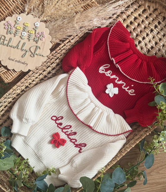 CREAM frill oversized cardigan - name only