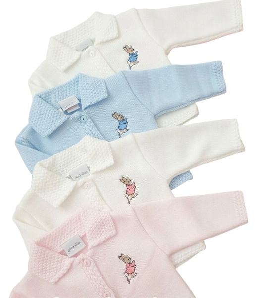 Peter rabbit cardigan - name only