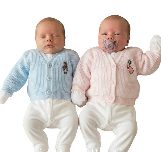 Jemima puddle duck cardigan - name only